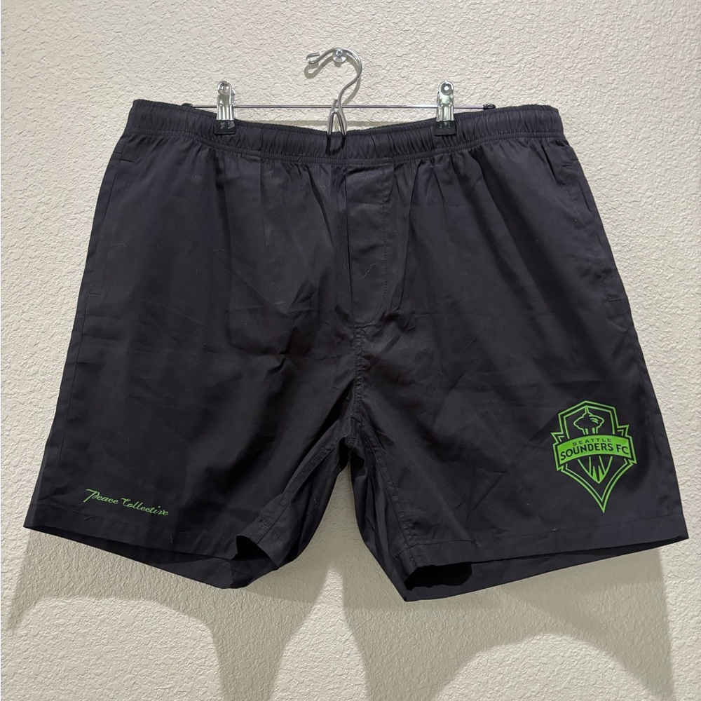 Seattle Sounders FC XXL Black Shorts